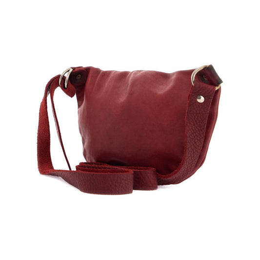 Guidi small red leather crossbody bag made from high-quality horsehide Small Leather Goods Guidi