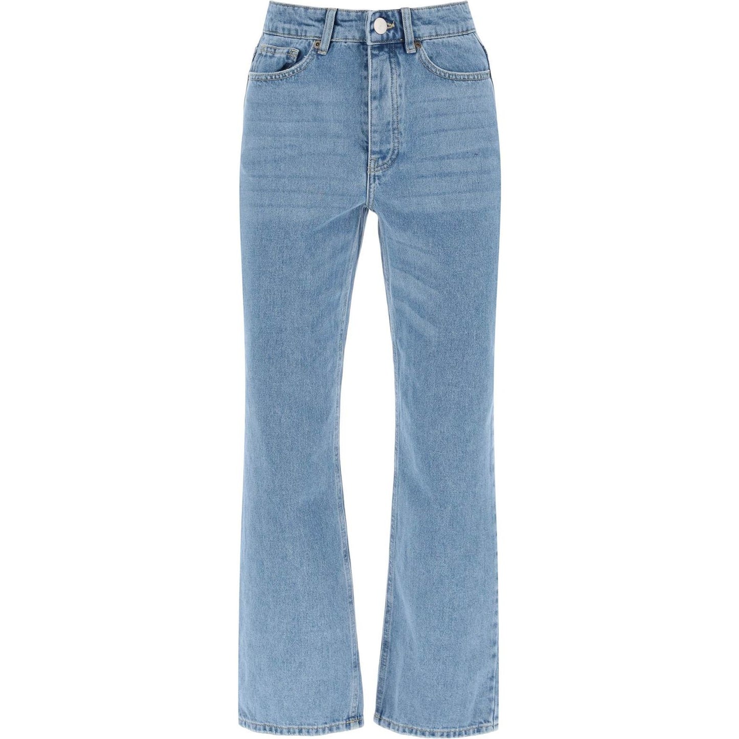 By Malene Birger milium cropped jeans in organic denim Jeans By Malene Birger