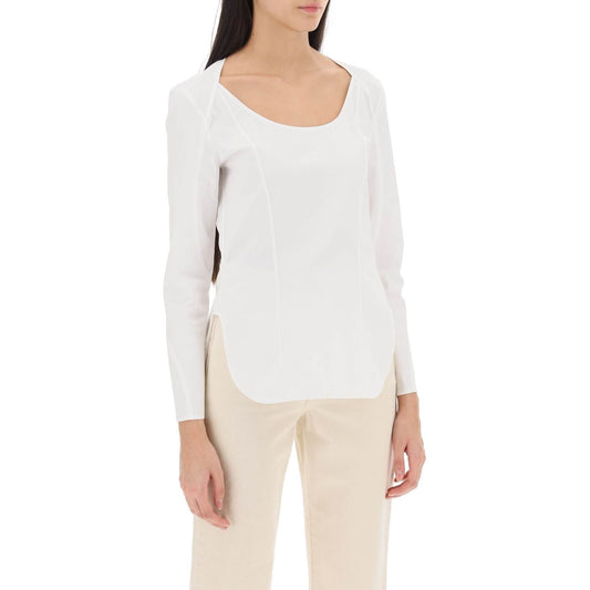 By Malene Birger leiya poplin blouse Topwear By Malene Birger