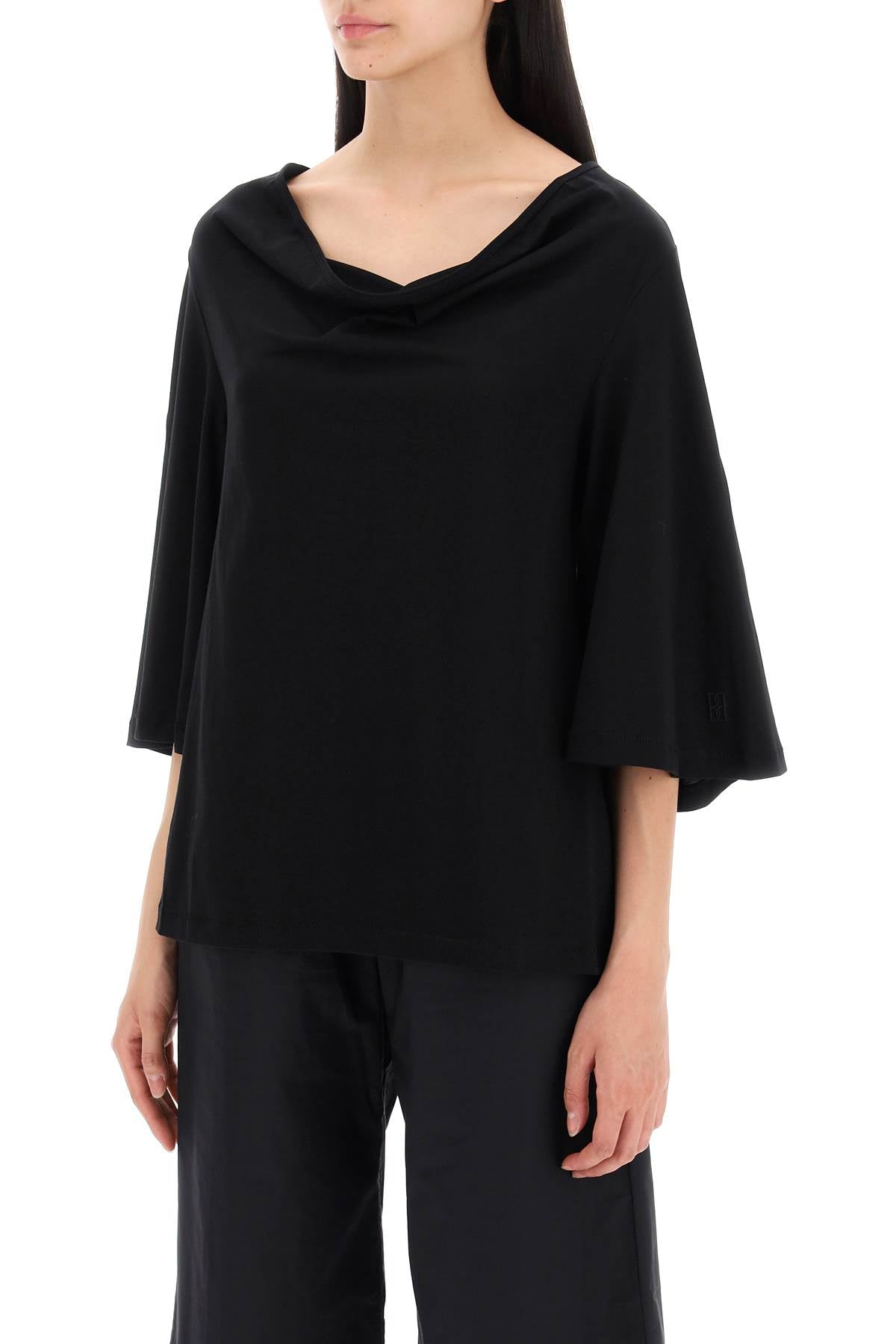 By Malene Birger organic cotton t-shirt Topwear By Malene Birger