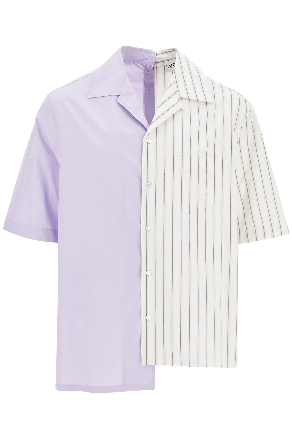 Lanvin asymmetric bowling shirt with Shirts Lanvin