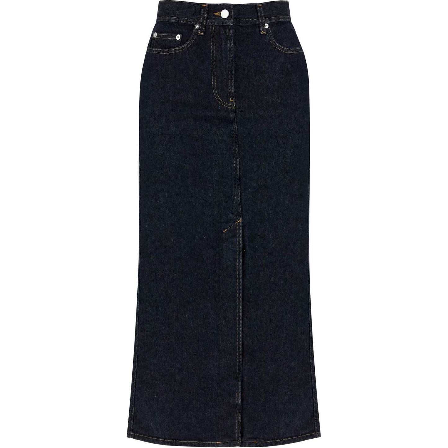 Loulou Studio "organic denim midi skirt rona Skirts Loulou Studio