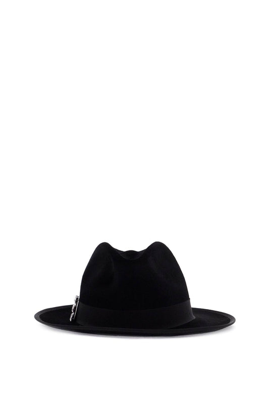 Roger Vivier "felted wool fedora très vivier Scarves Hats & Gloves Roger Vivier