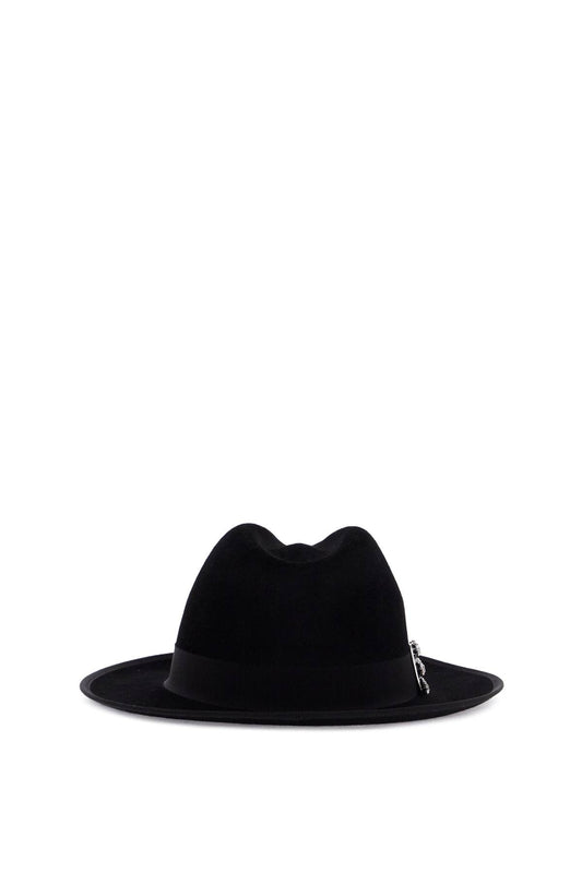 Roger Vivier "felted wool fedora très vivier Scarves Hats & Gloves Roger Vivier