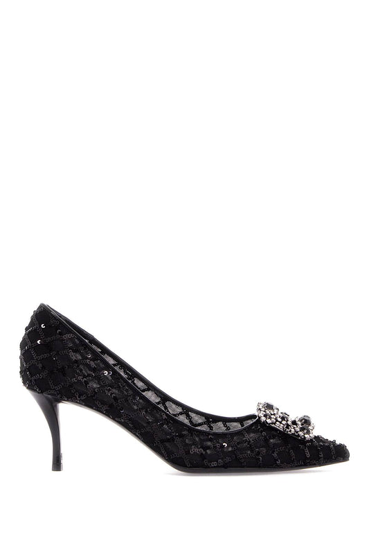 Roger Vivier "mesh efflorescence décol Pumps Roger Vivier