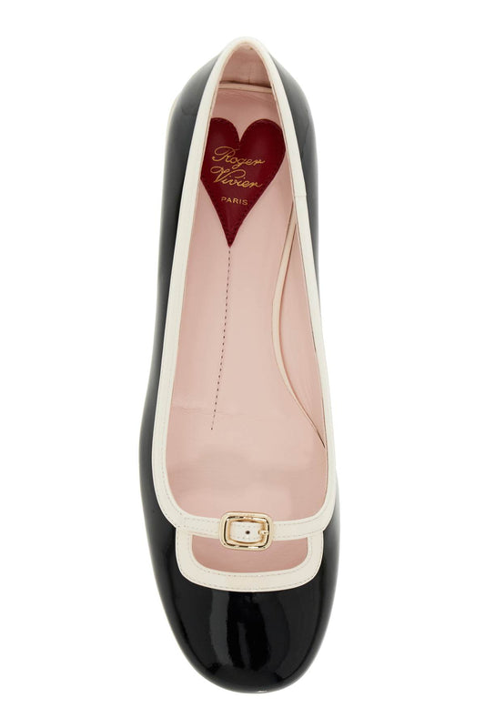 Roger Vivier "viv' podium patent Flat Shoes Roger Vivier