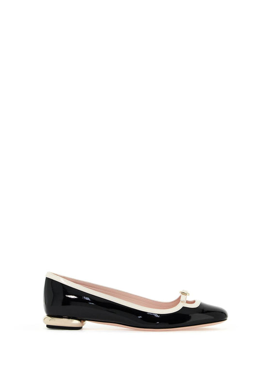 Roger Vivier "viv' podium patent Flat Shoes Roger Vivier