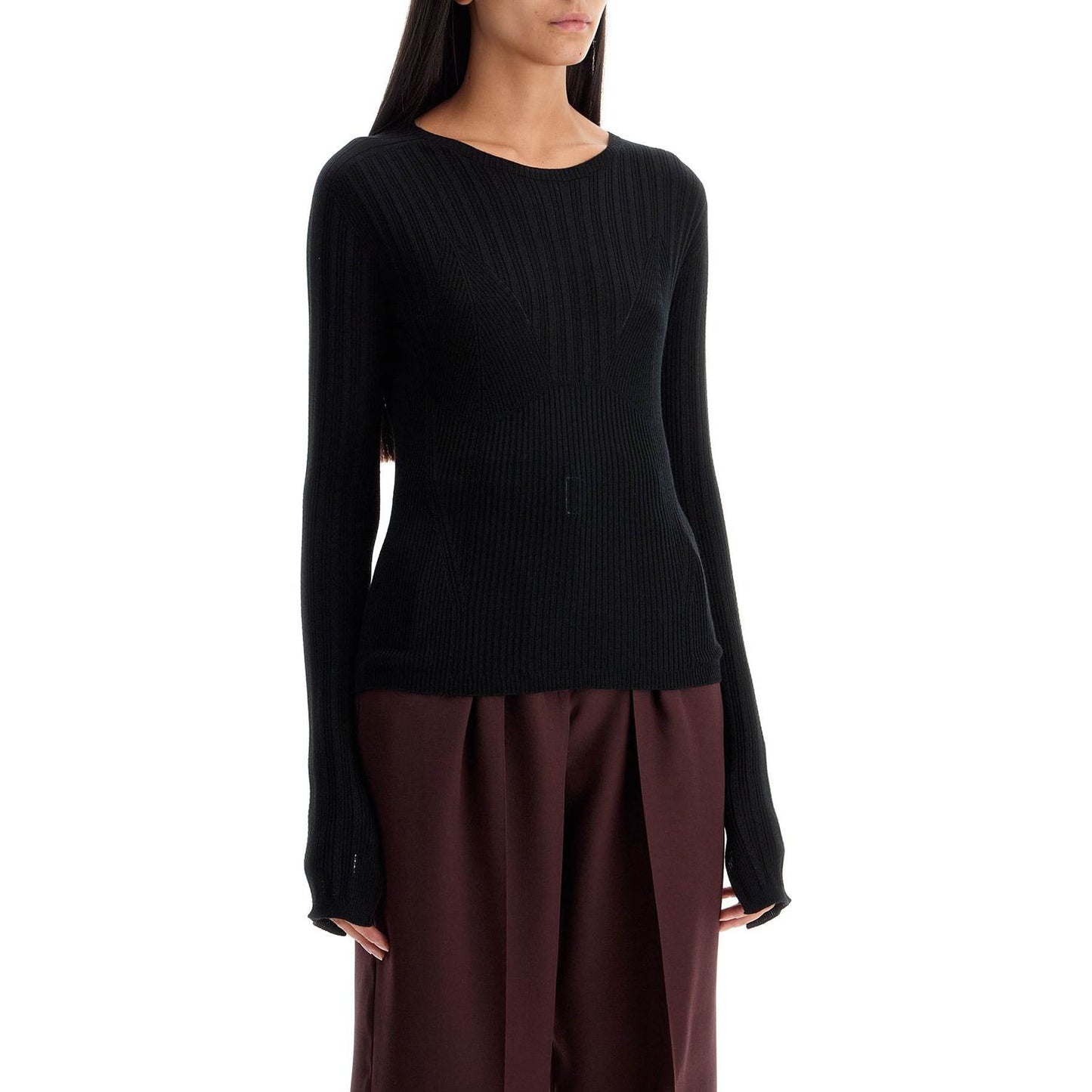 Lanvin ribbed crewneck sweater Knitwear Lanvin