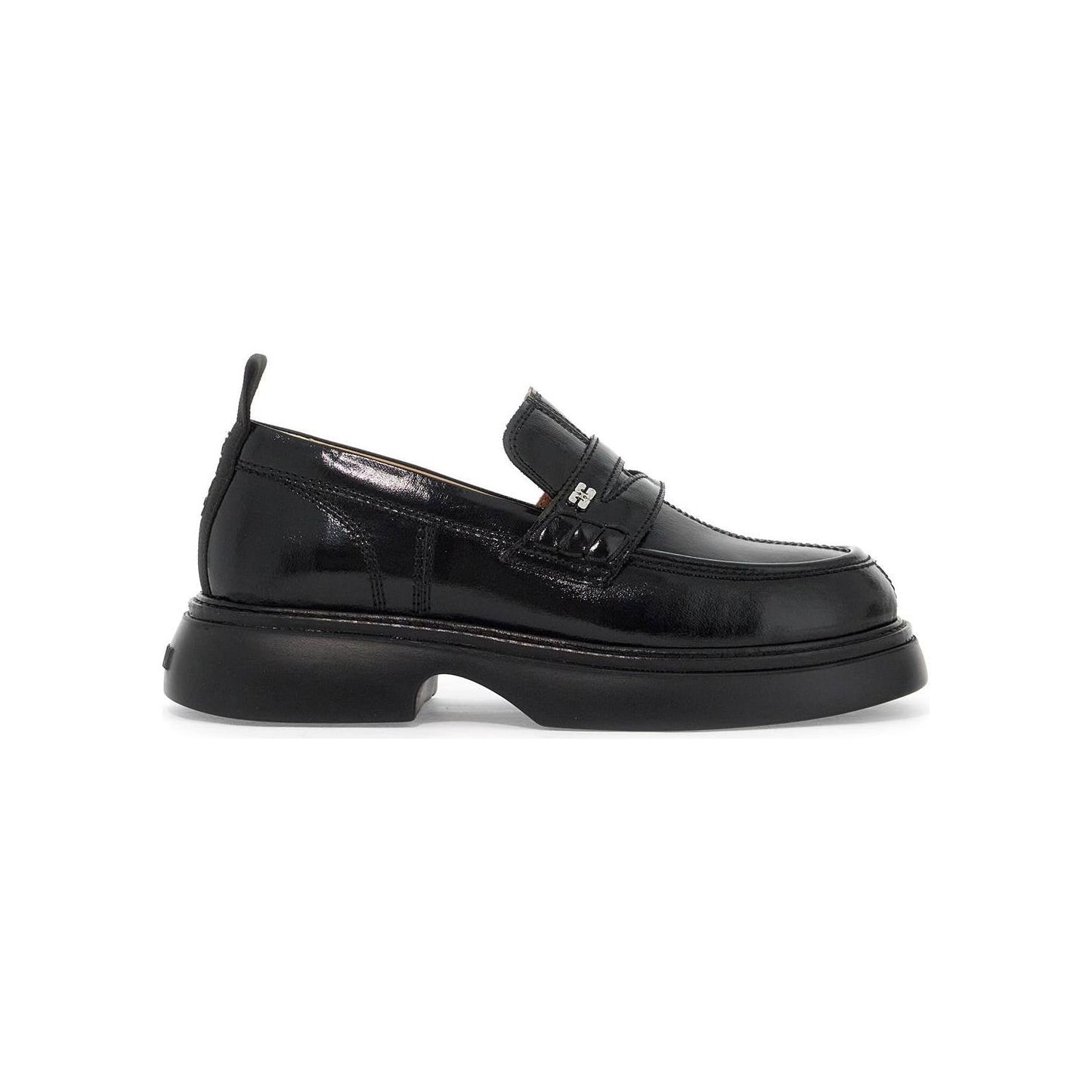 Ganni Everyday Moccasins  Faux Leather Loafers Ganni