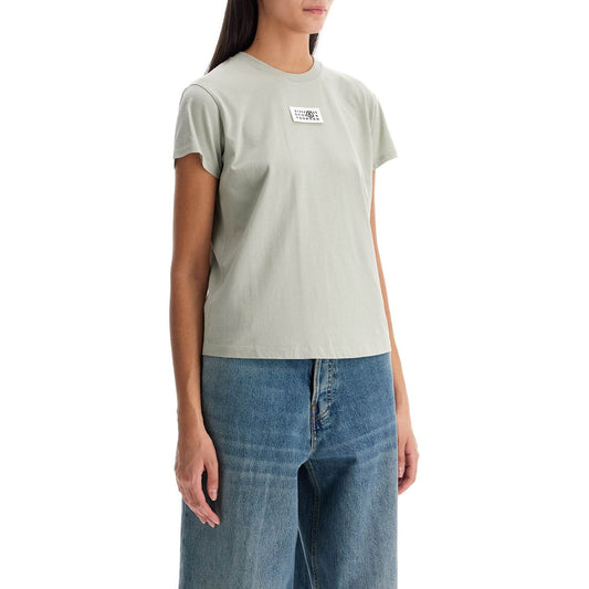 MM6 Maison Margiela t-shirt with logo label Topwear MM6 Maison Margiela