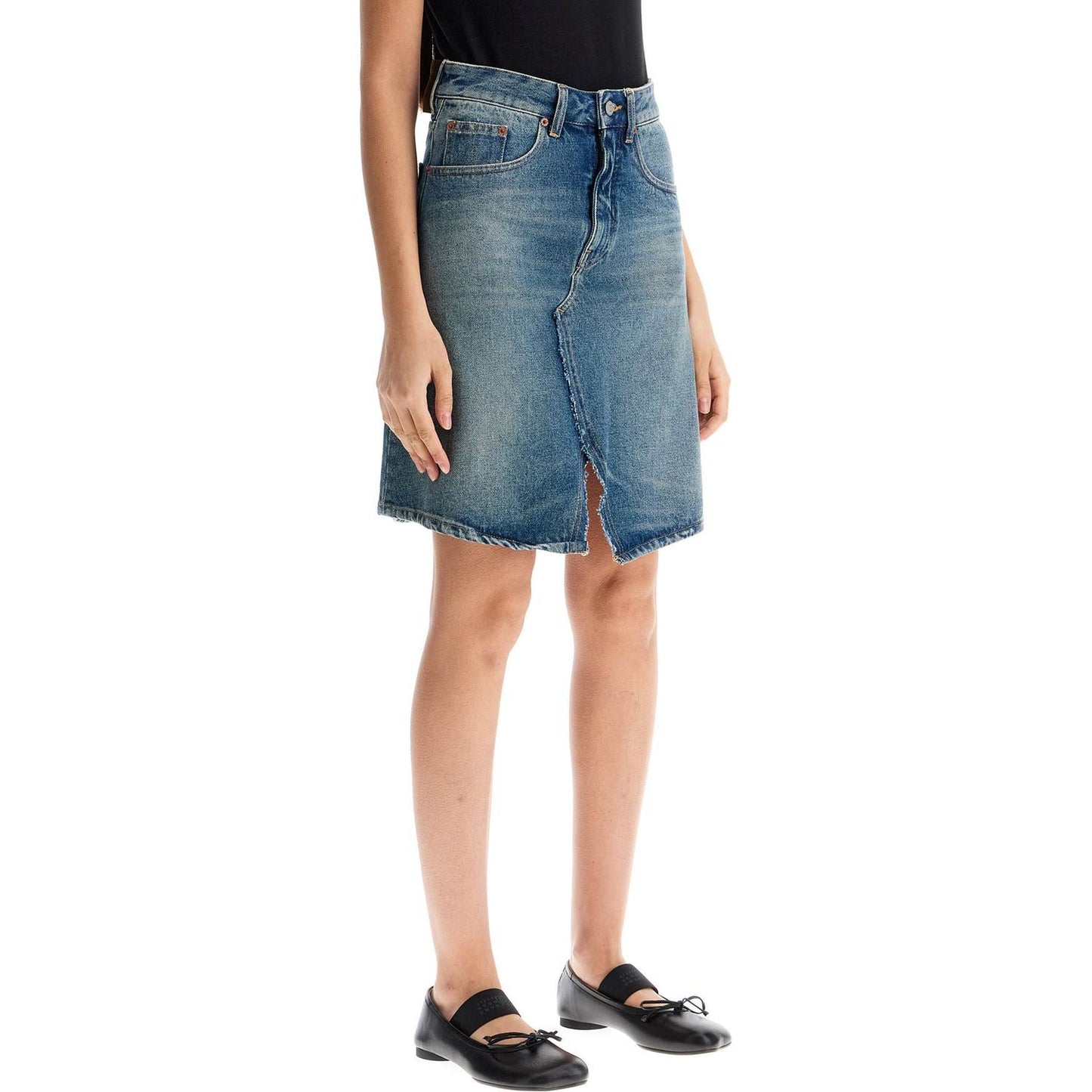 MM6 Maison Margiela denim mini skirt Skirts MM6 Maison Margiela