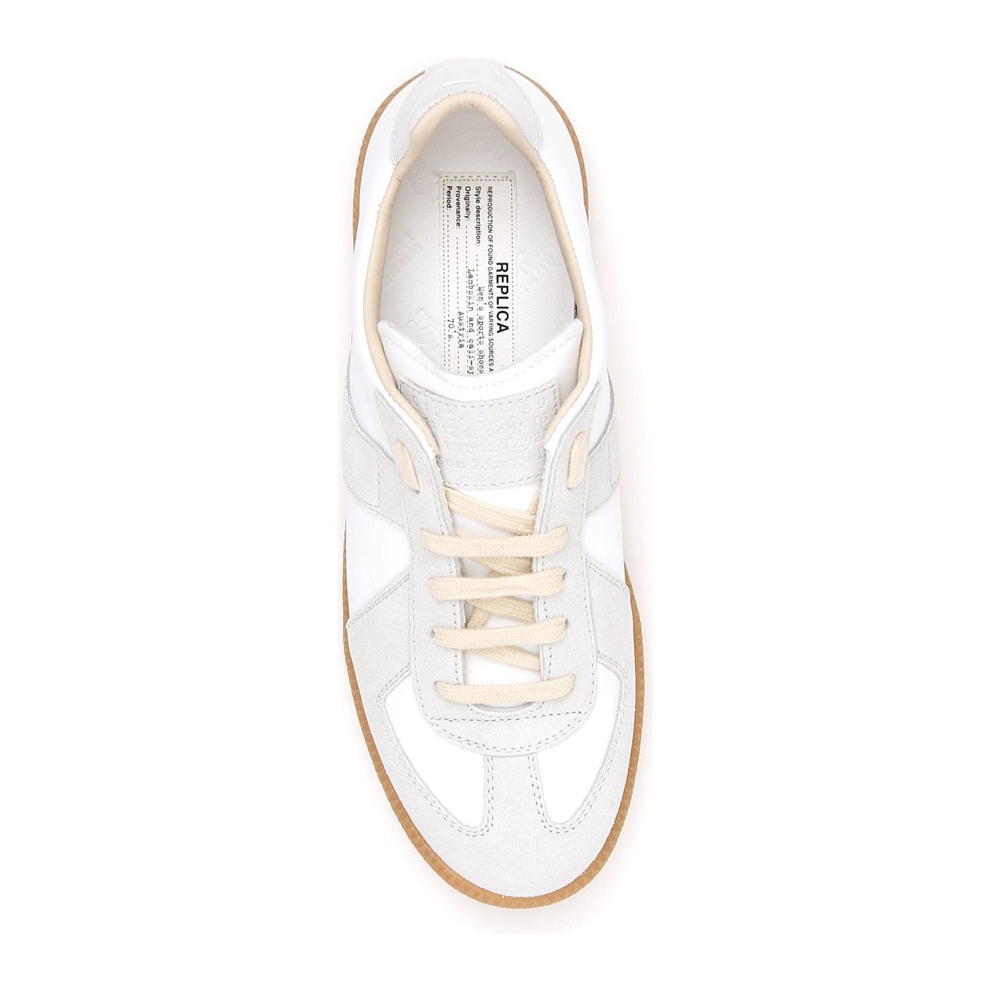 Maison Margiela replica sneakers in smooth leather Sneakers Maison Margiela