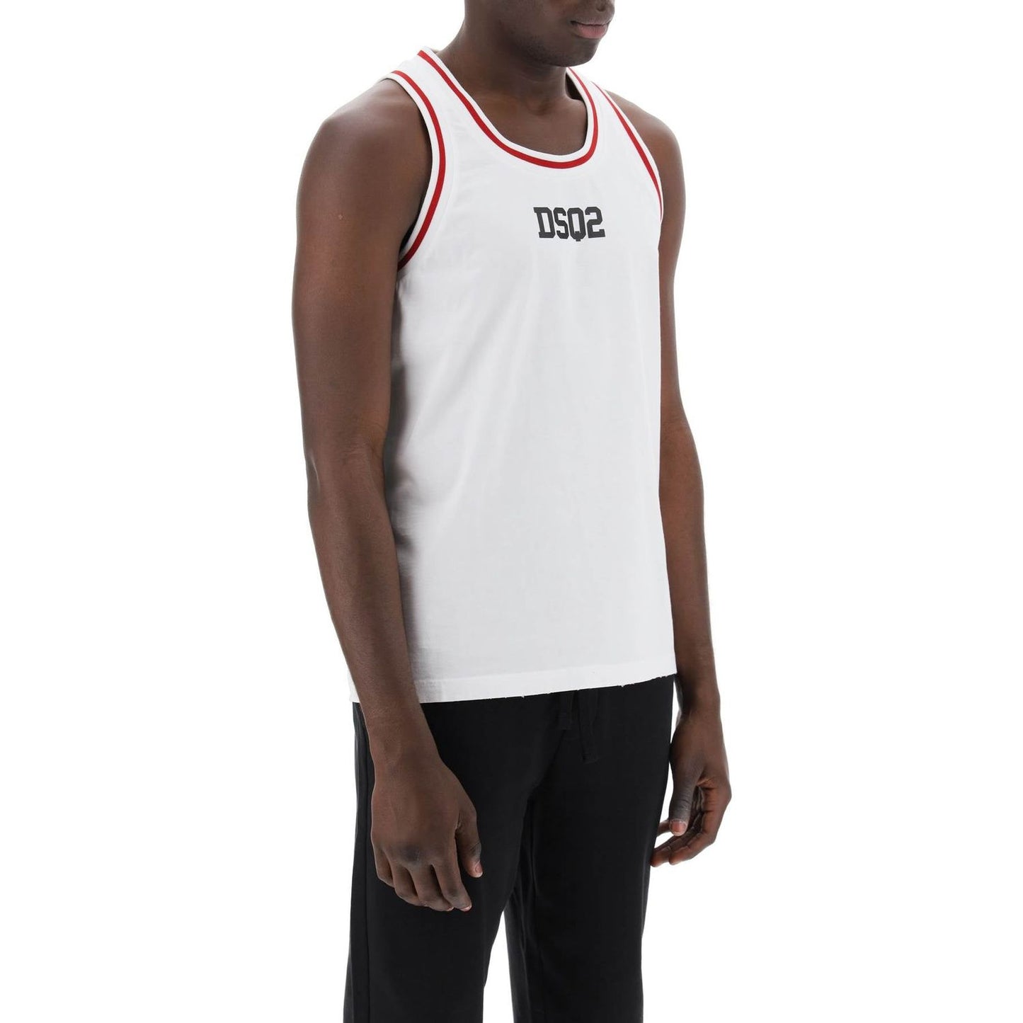 Dsquared2 "cotton dsq2 cool tank