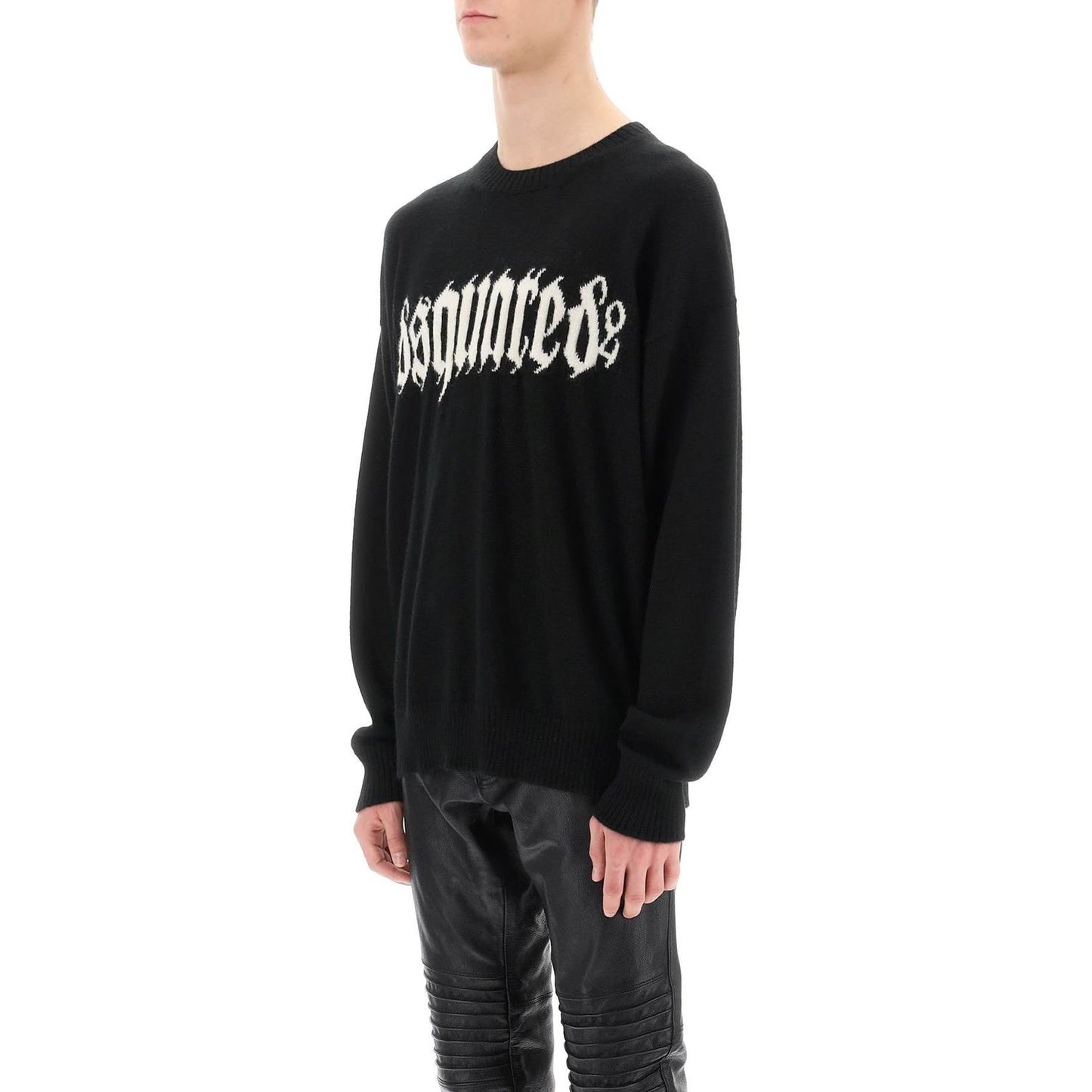 Dsquared2 gothic logo sweater