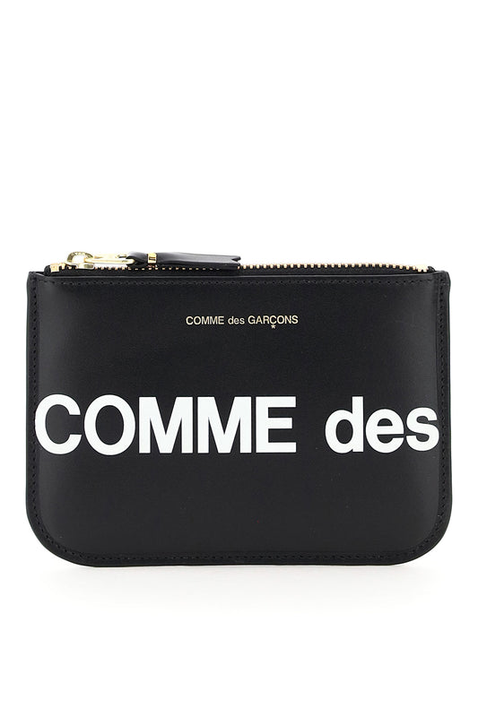 Comme Des Garcons Wallet huge logo pouch Small Leather Goods Comme Des Garcons Wallet