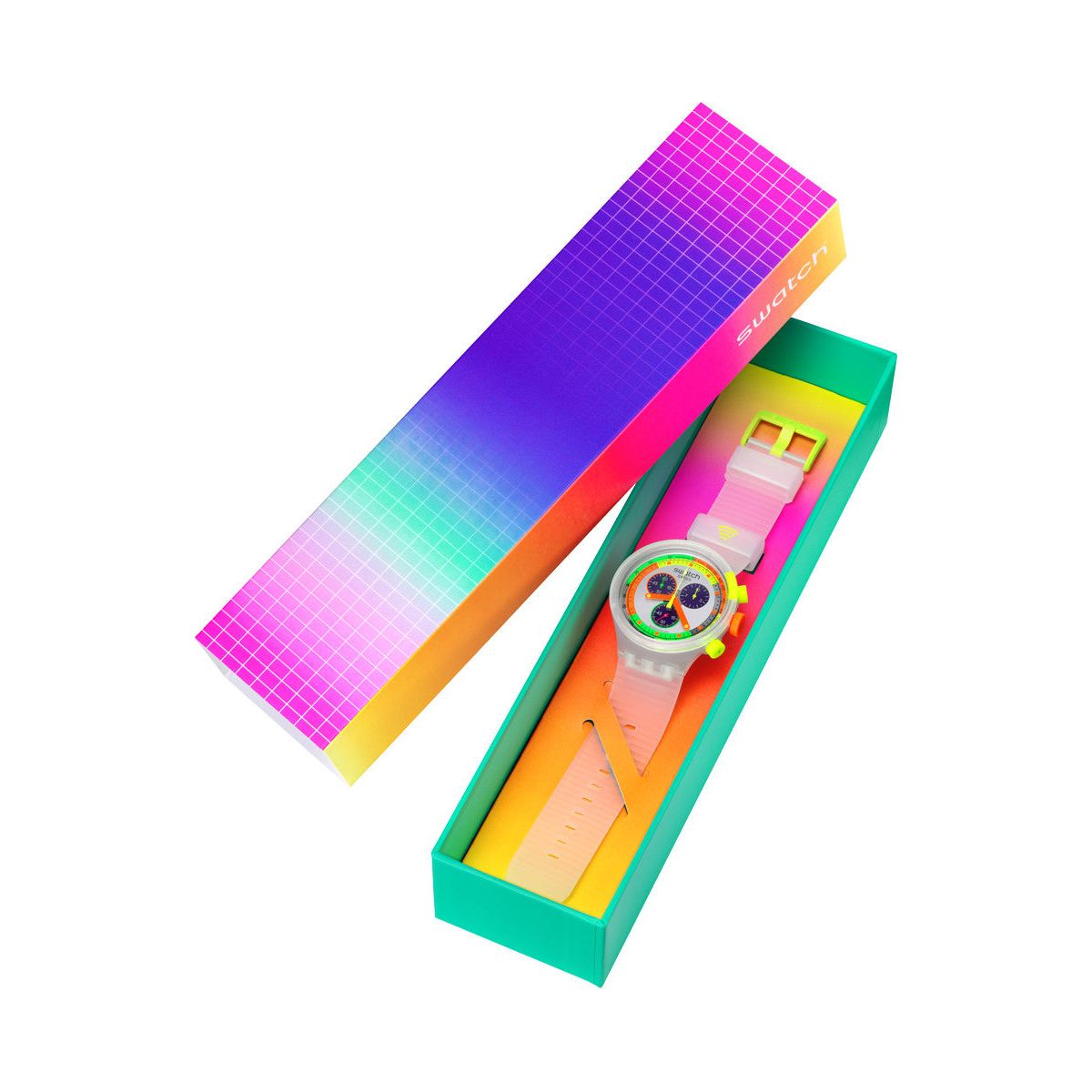 SWATCH Mod. NEON JELLY PAY!-3