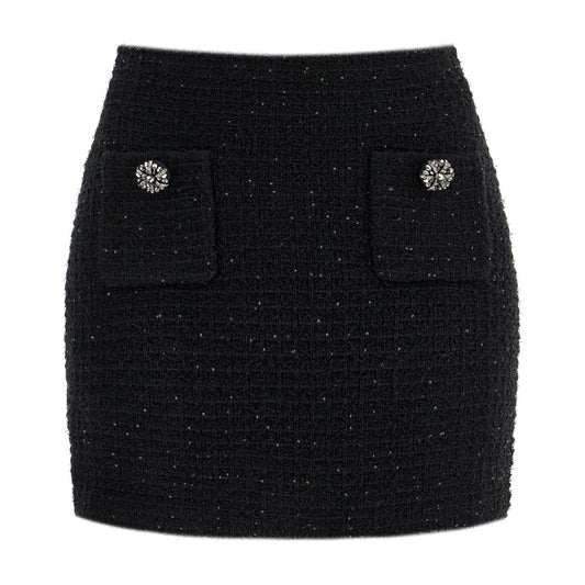 Self-Portrait Self Portrait sequined mini sk Skirts Self-Portrait