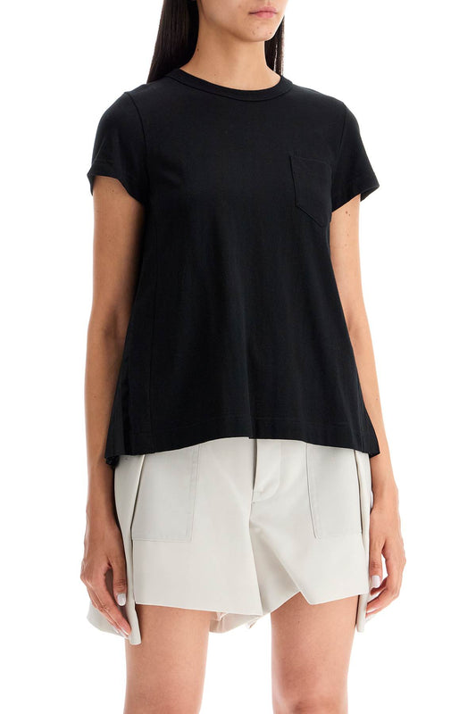 Sacai pleated back t-shirt Topwear Sacai