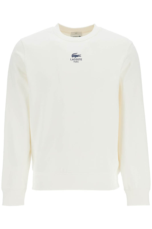 Lacoste classic fit crewneck sweatshirt