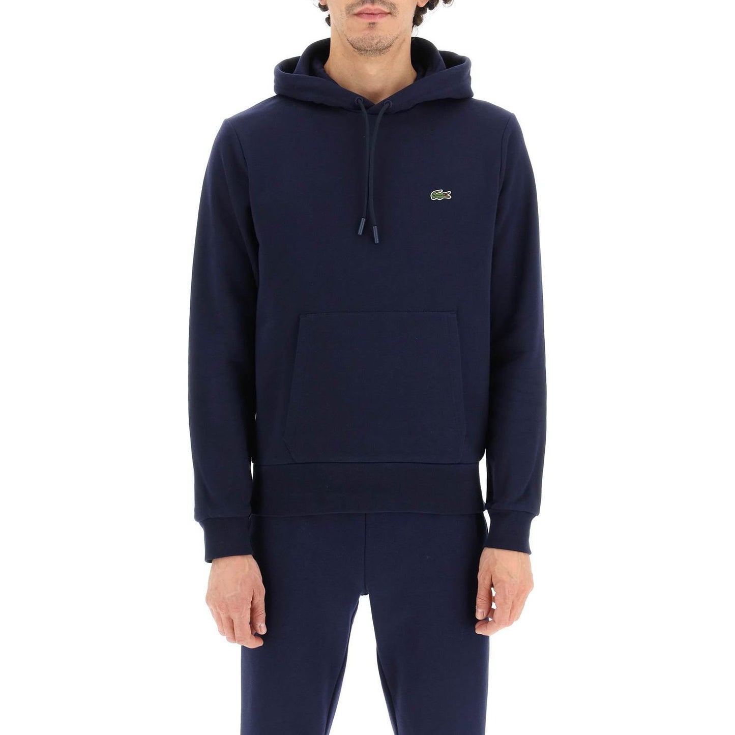 Lacoste hoodie with logo patch Topwear Lacoste