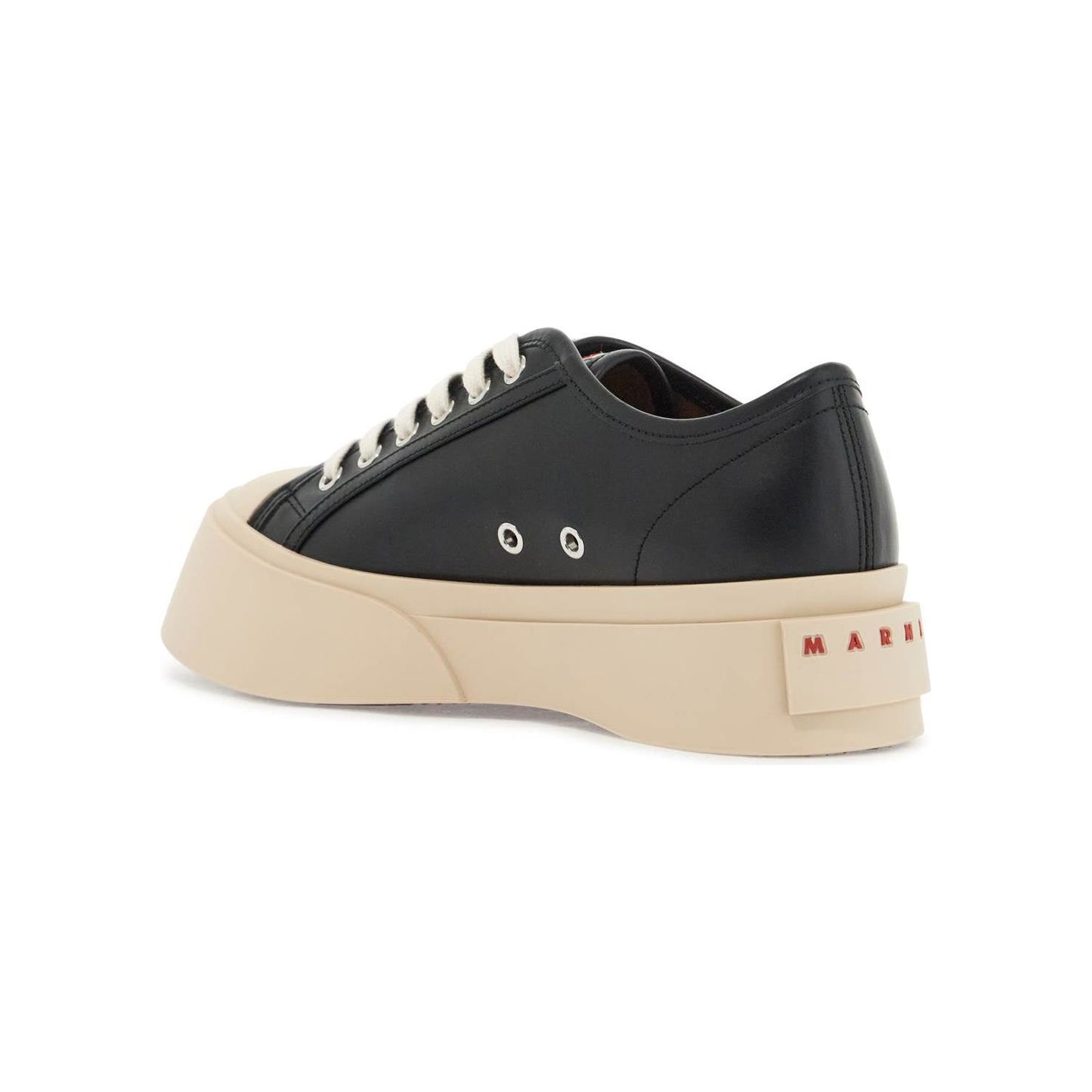 Marni pablo leather oversized rubber sole sneakers