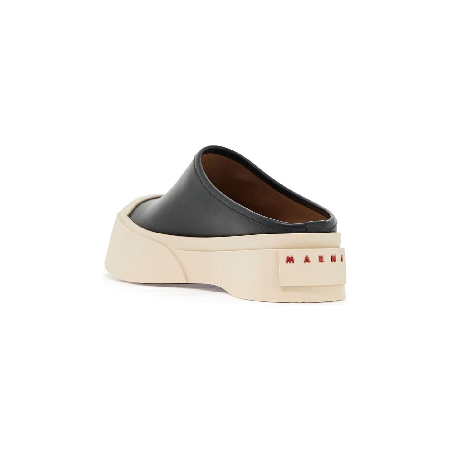 Marni smooth leather pablo clogs