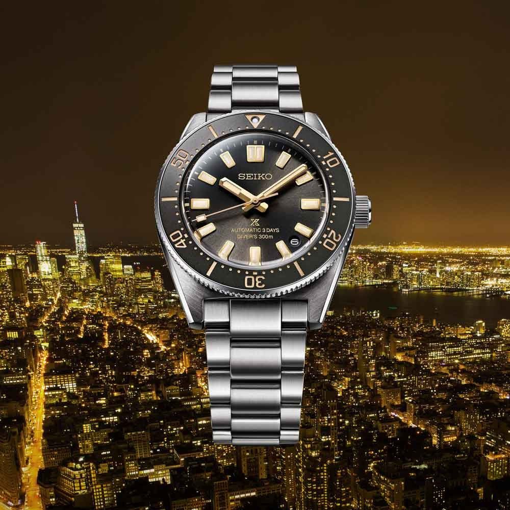 SEIKO PROSPEX Automatic 3 Days Diver's 300m - Special Edition 100th Seiko Anniversary + Extra Strap WATCHES SEIKO