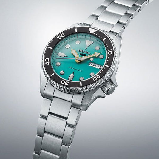 SEIKO 5 Mod. SPORTS AUTOMATIC DAY & DATE - GREEN WATCHES SEIKO 5