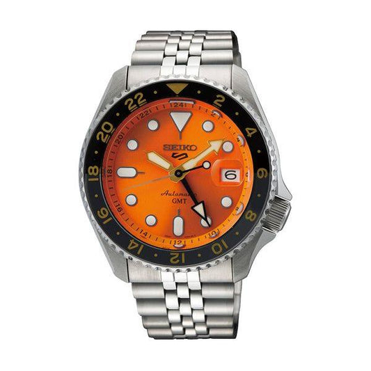 SEIKO 5 Mod. SPORTS AUTOMATIC GMT - ORANGE WATCHES SEIKO 5