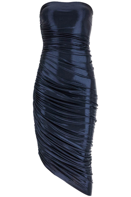 Norma Kamali diana strapless dress in lycra Dresses Norma Kamali