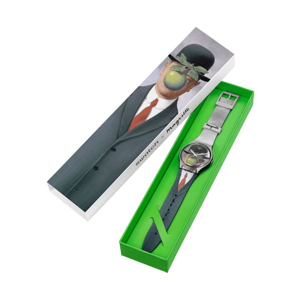 SWATCH Mod. LE FILS DE L'HOMME BY RENE MAGRITTE - SWATCH ART JOURNEY SERIE WATCHES SWATCH