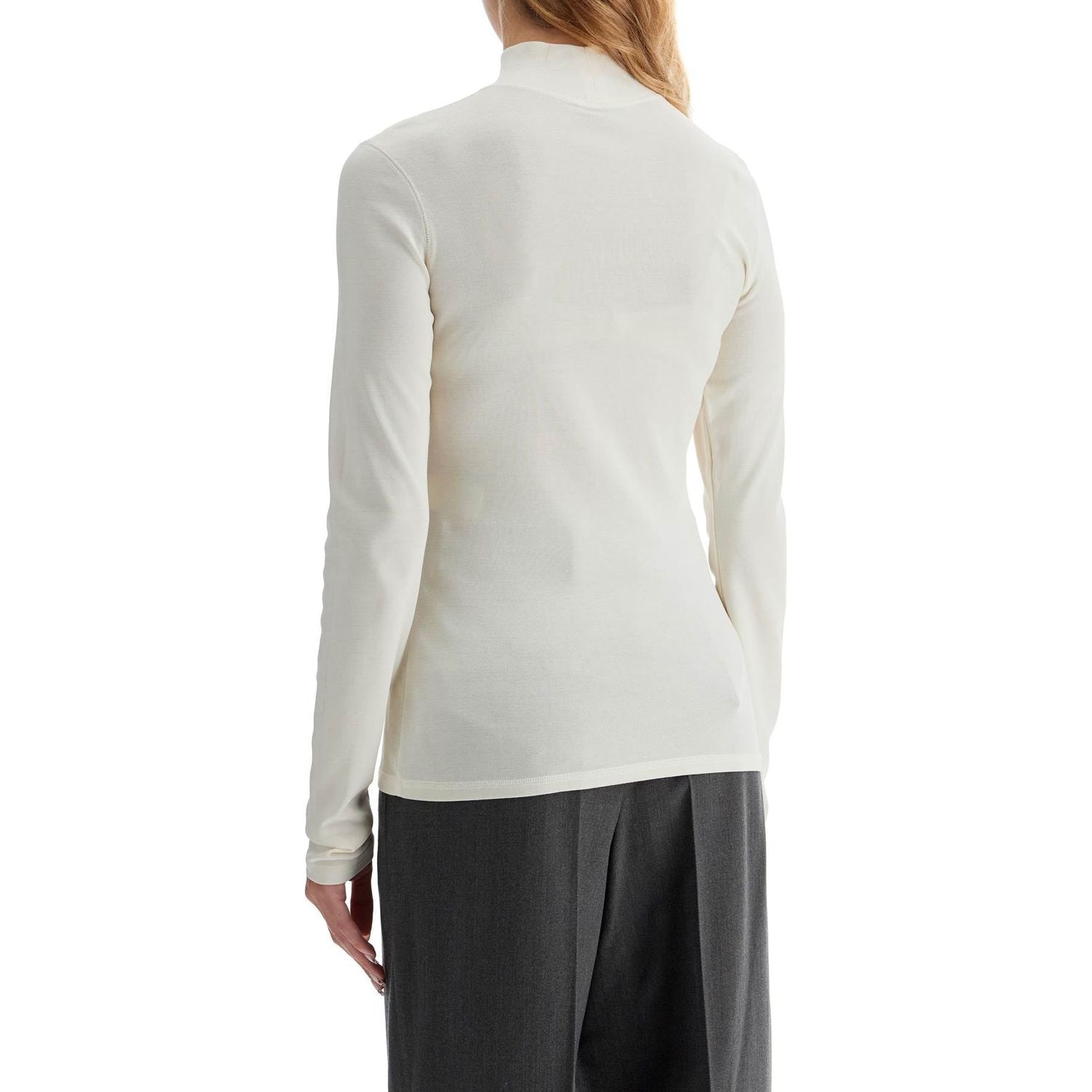 Lemaire lightweight jersey top with turtle neck