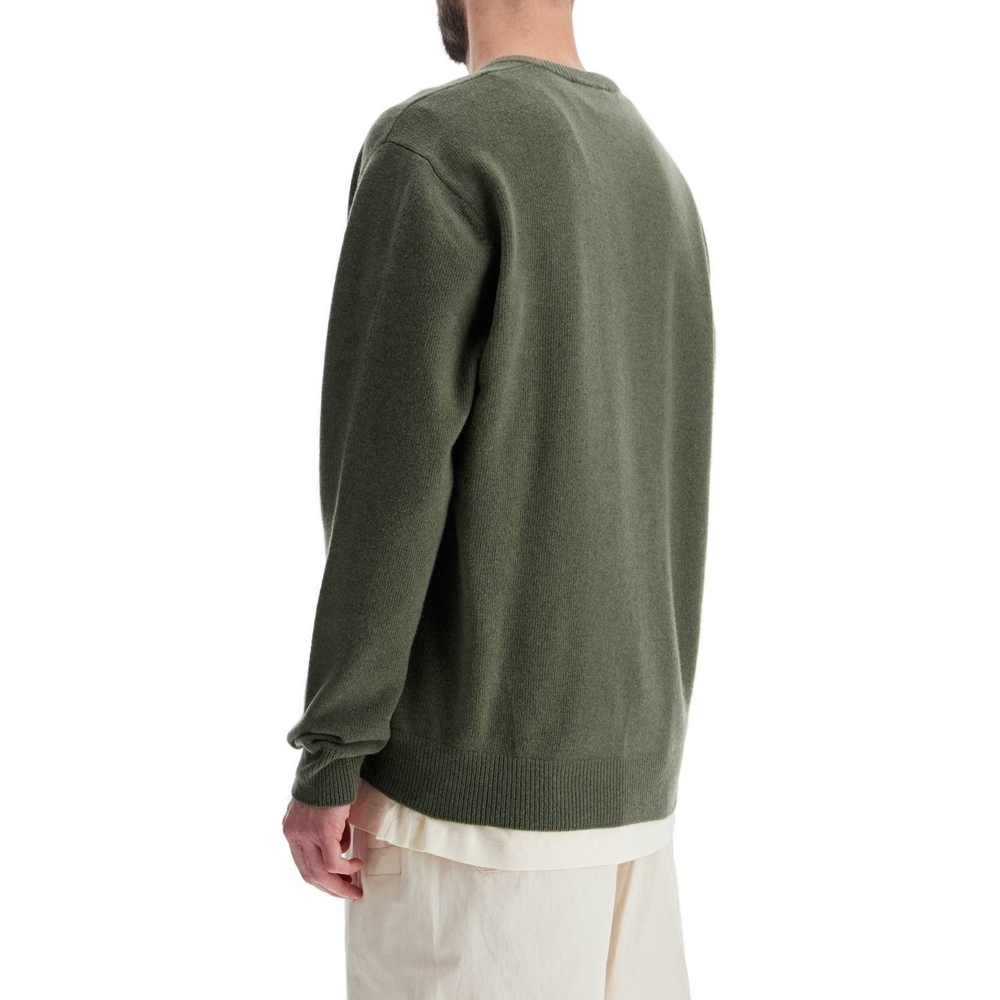 Lemaire deep v-neck pure wool pullover sweater Knitwear Lemaire