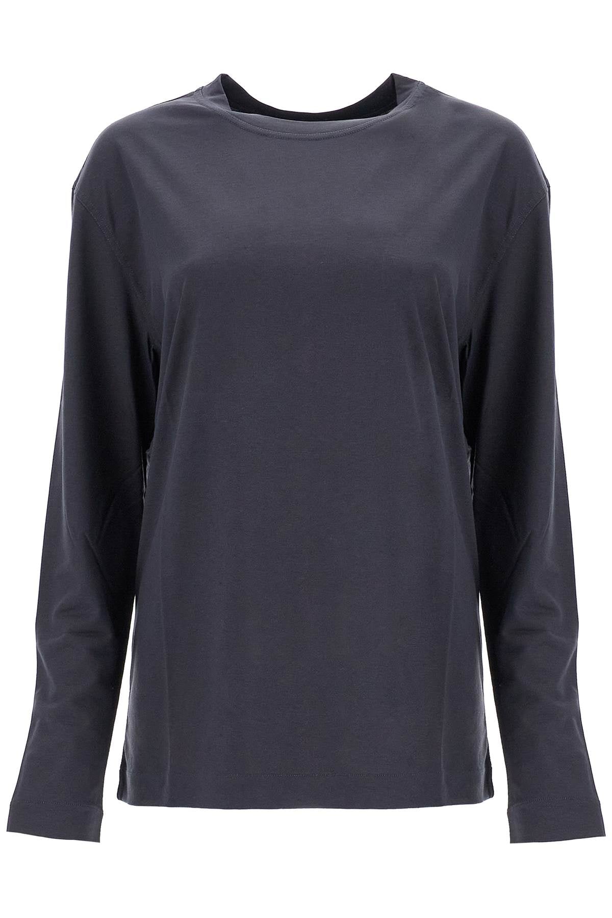 Lemaire long-sleeved silk t-shirt for Topwear Lemaire