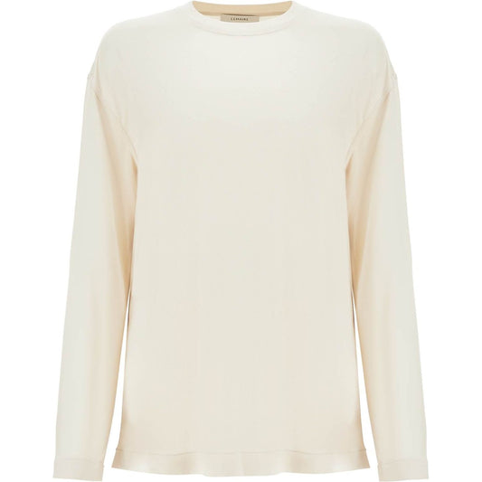 Lemaire long-sleeved silk t-shirt for Topwear Lemaire