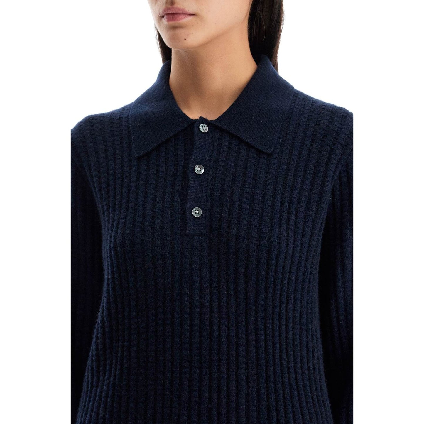 Guest In Residence polo-inspired pullover Knitwear Guest In Residence