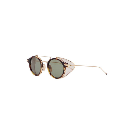 Thom Browne round sunglasses titanium acetate tortoiseshell green lenses Sunglasses Thom Browne