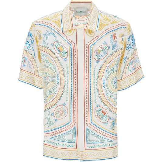 Casablanca silk crayon vase Shirts Casablanca