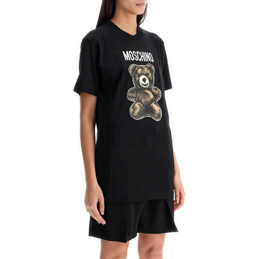 moschino teddy bear print t Topwear Moschino