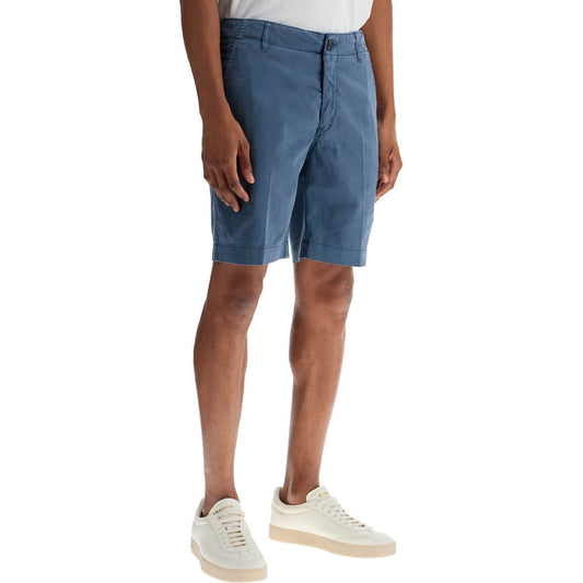 Vilebrequin ponche shorts in tencel gabardine