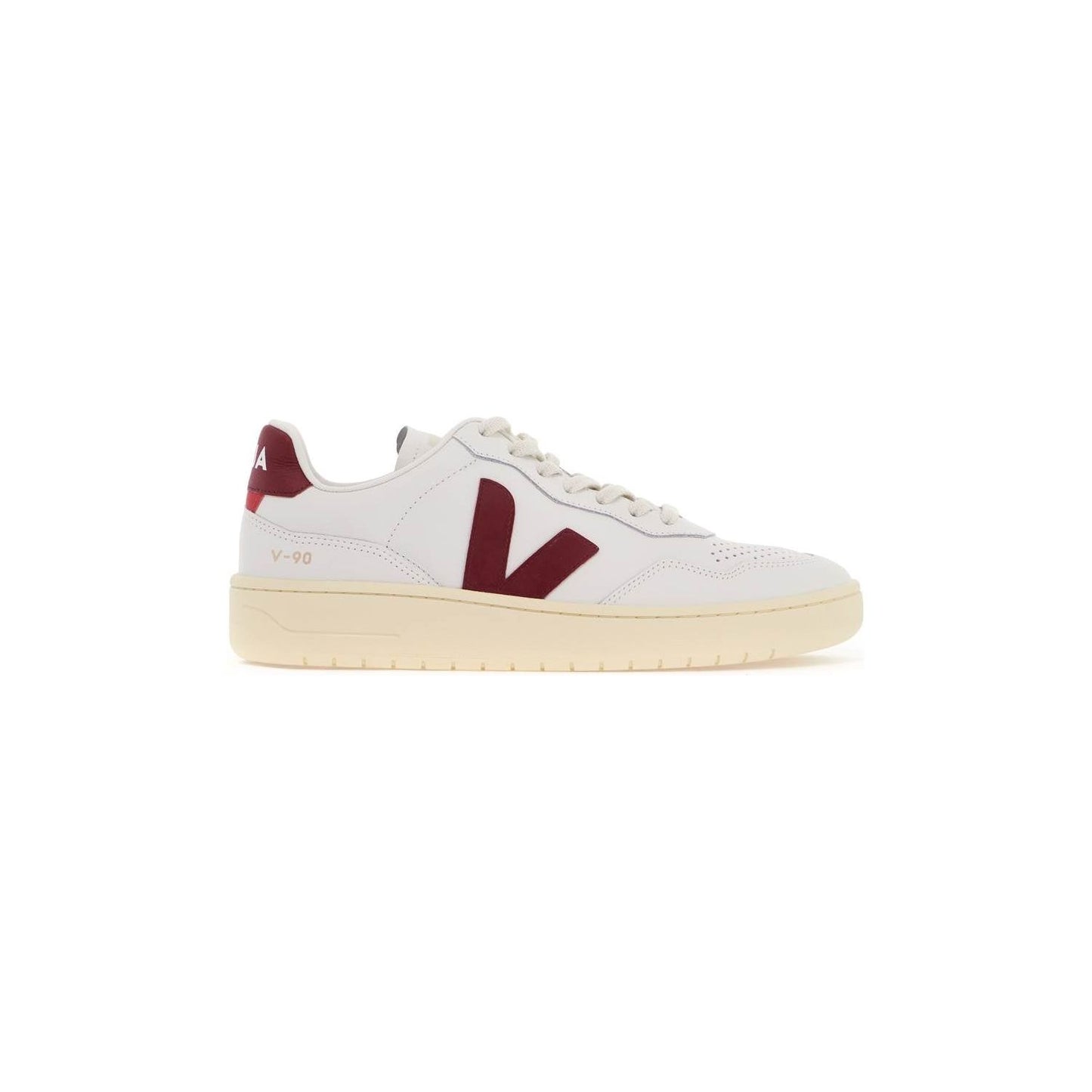 Veja leather v-90 Organic Traced leather sneakers Sneakers Veja