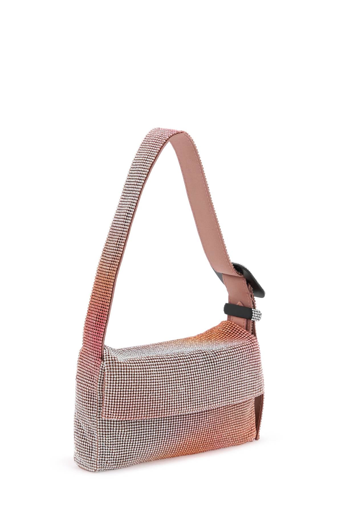 Front view with bag zipped and handles upright.