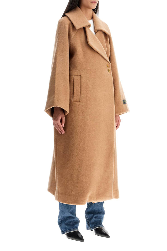 Ganni long recycled wool coat Jackets Ganni