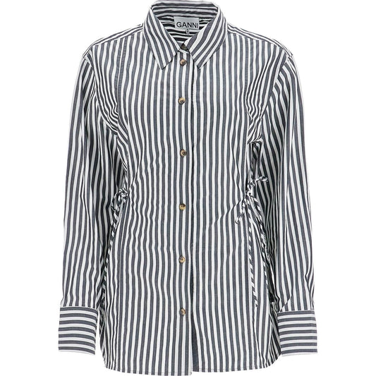 Ganni "oversized striped Topwear Ganni