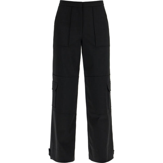 Ganni twill cargo pants in italian Trousers Ganni