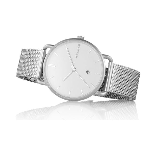 MELLER WATCHES Mod. W3P-2SILVER WATCHES MELLER