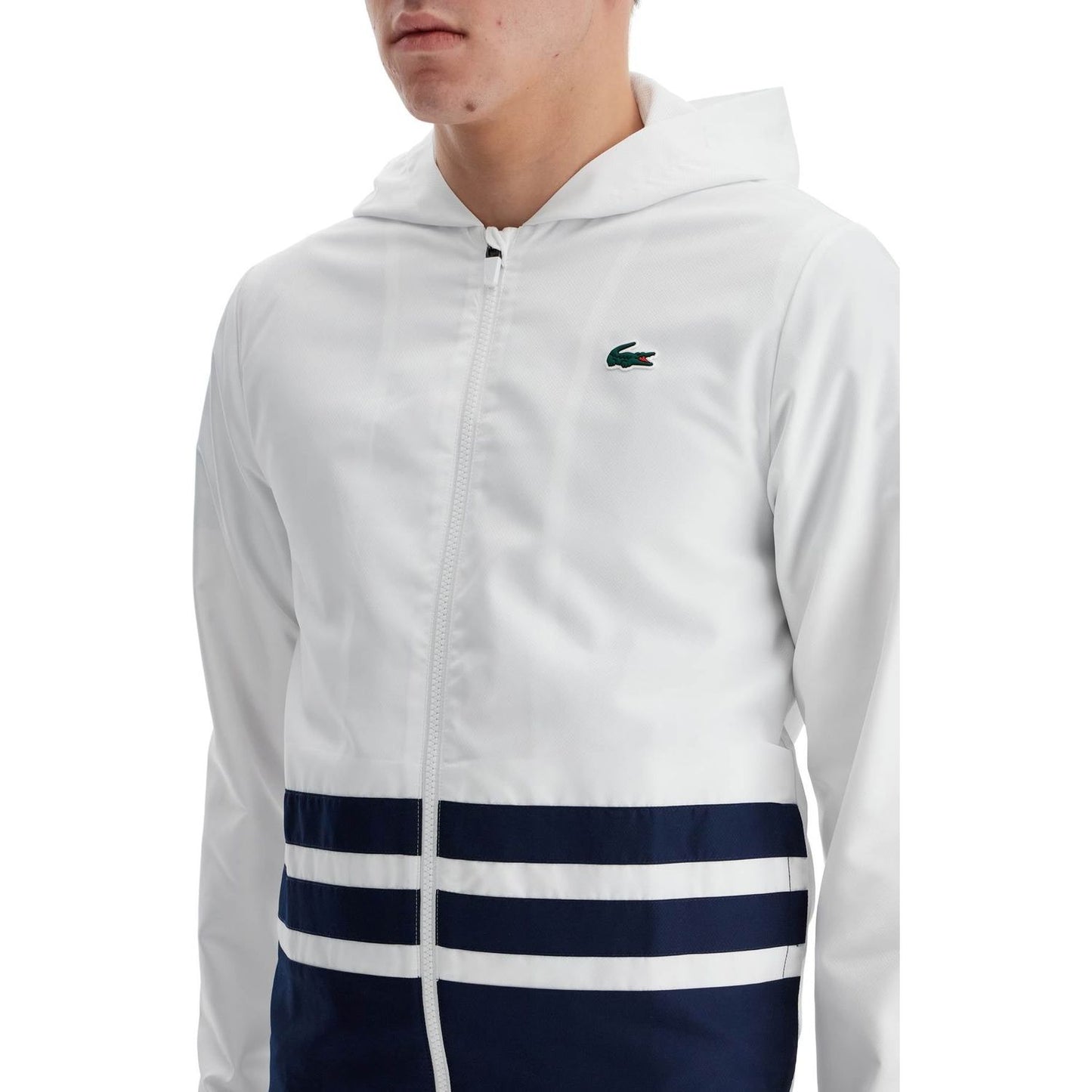 Lacoste hooded sports tracksuit