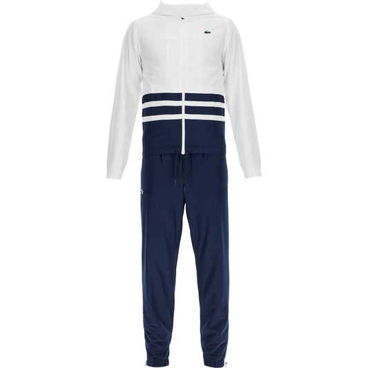 Lacoste hooded sports tracksuit