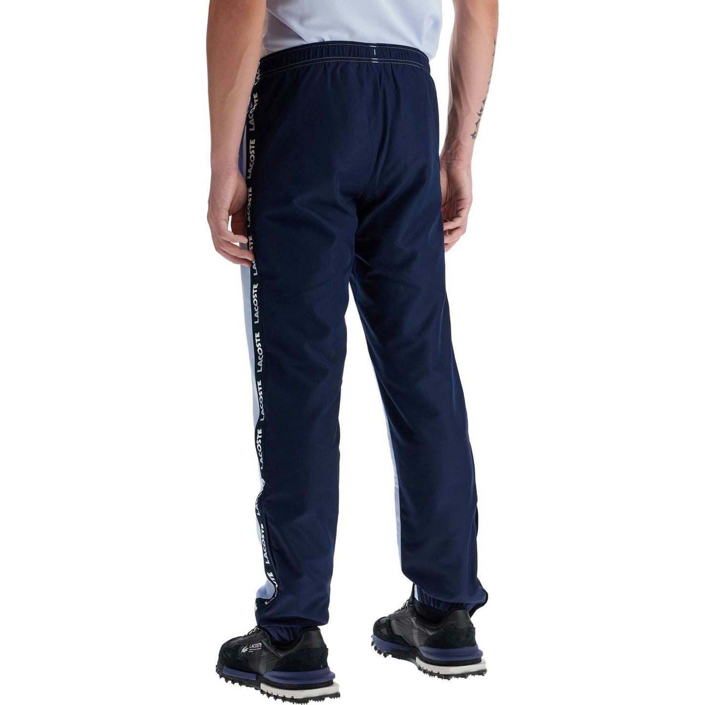 Lacoste with logo and color block design Trousers Lacoste