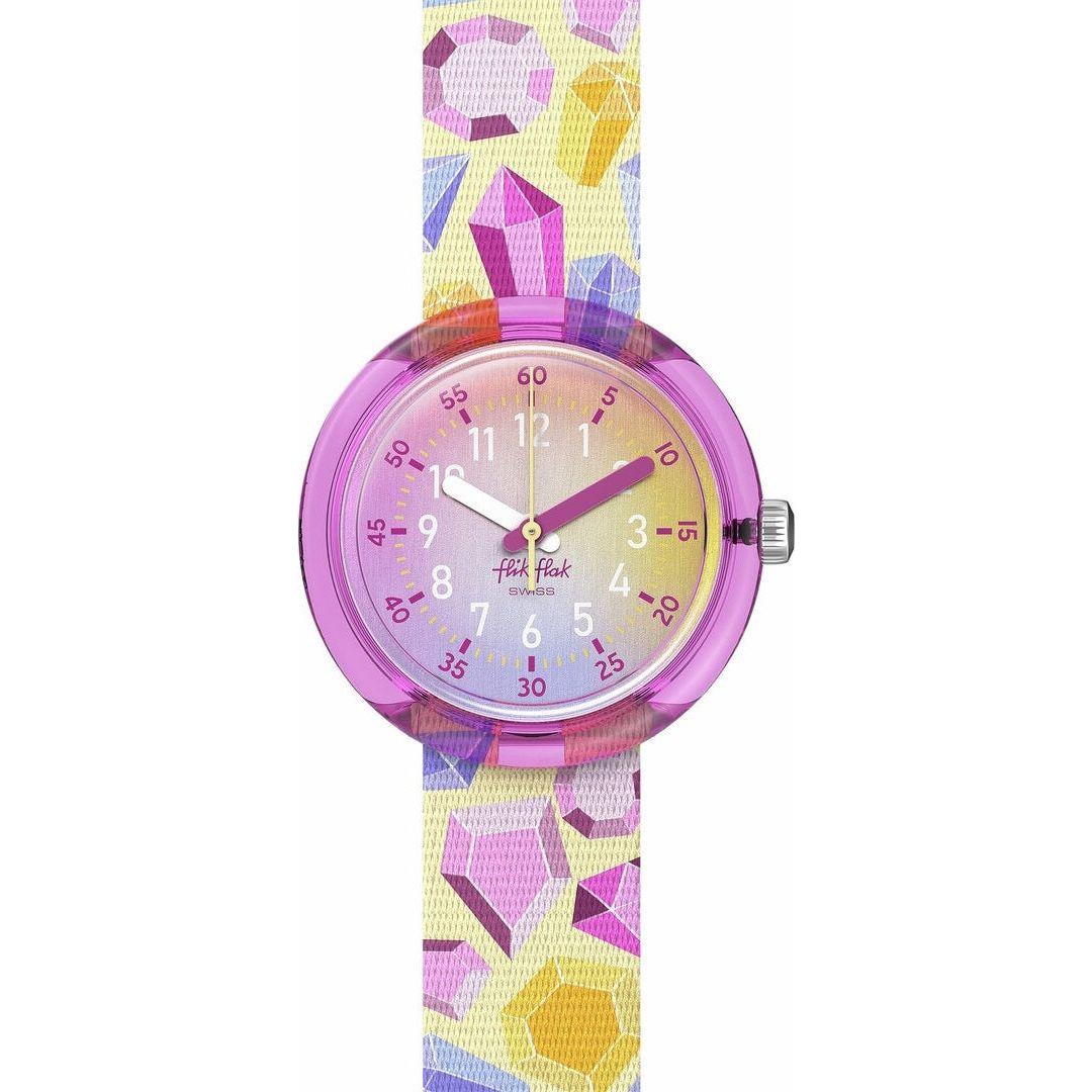 FLIKFLAK Mod. SPARKLING GEMSTONES WATCHES FLIKFLAK